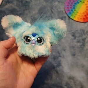 Adorable Blue Furby Toy with Big Eyes